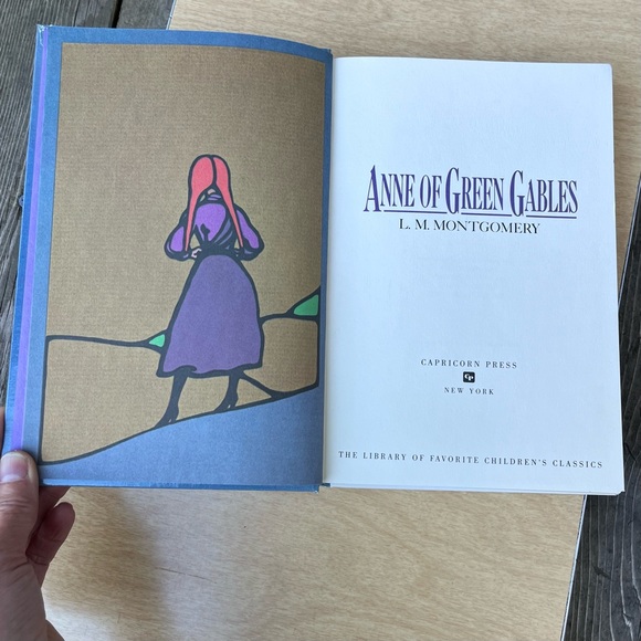Anne Of Greene Gables Vintage 1984 Hardcover Book By L.M. Montgomery - Picture 5 of 12